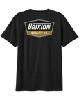 Brixton Regal S/S Standard Tee - Black/Off White