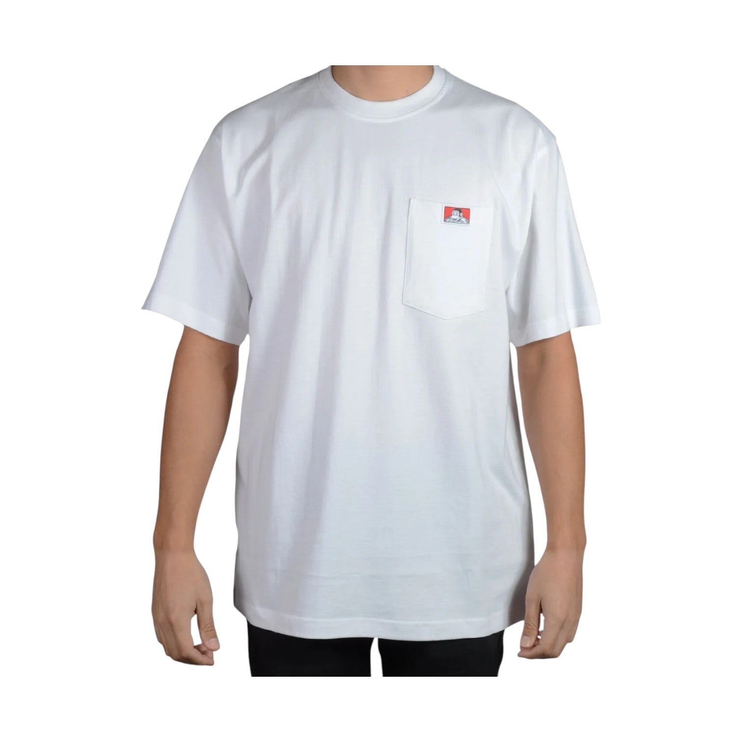 Ben Davis Heavyweight Pocket Tee - White