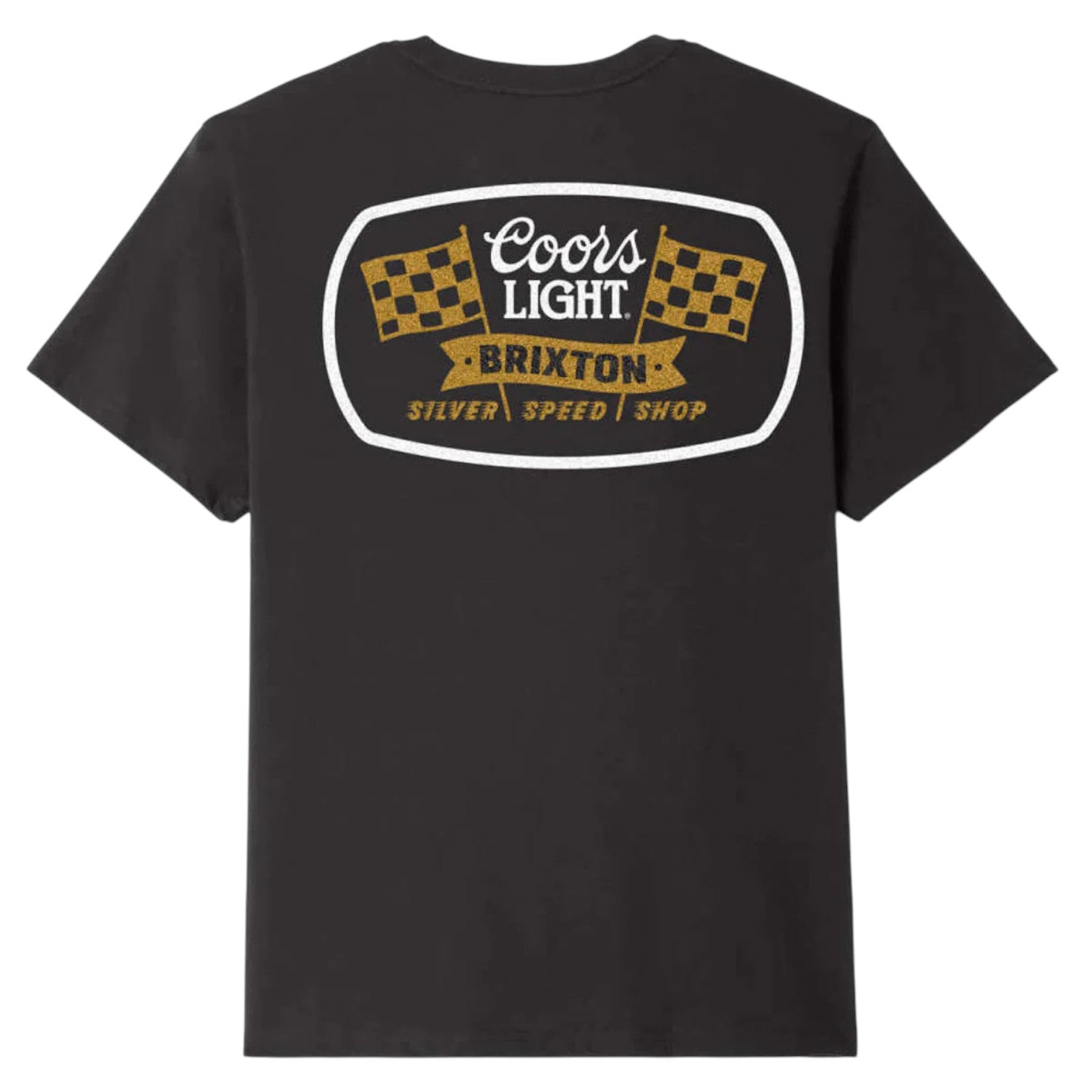 Brixton x Coors Light Pit Stop S/S Standard Tee - Black