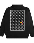 Hundreds Outstanding Zip Up Sweater - Black
