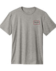 Brixton Grade S/S Standard Tee - Heather Grey/Washed Black