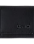 Independent Span Leather Wallet - Black