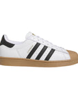 Adidas Superstar ADV Shoes - White/Gum