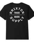 Brixton Oath V S/S Standard Tee - Black/Olive Surplus