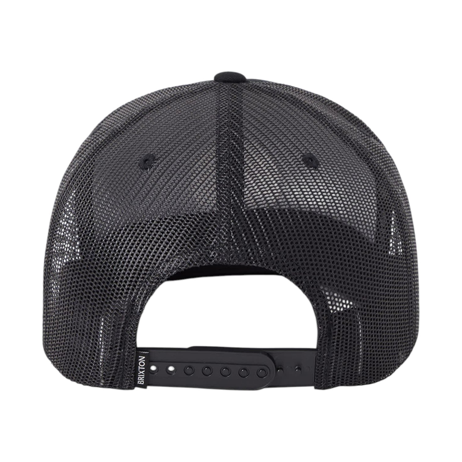 Brixton Oath MP Trucker Hat - Black/Black/Black
