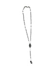 DGK Black Rosary Necklace