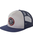 Brixton Oath MP Trucker Hat - Sustained Grey/Washed Navy