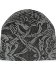 Santa Cruz Dressen Pen Roses Beanie - Grey/Black
