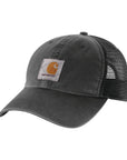 Carhartt Canvas Mesh-Back Cap - Black