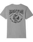 Brixton Garnet Standard S/S Tee - Heather Grey