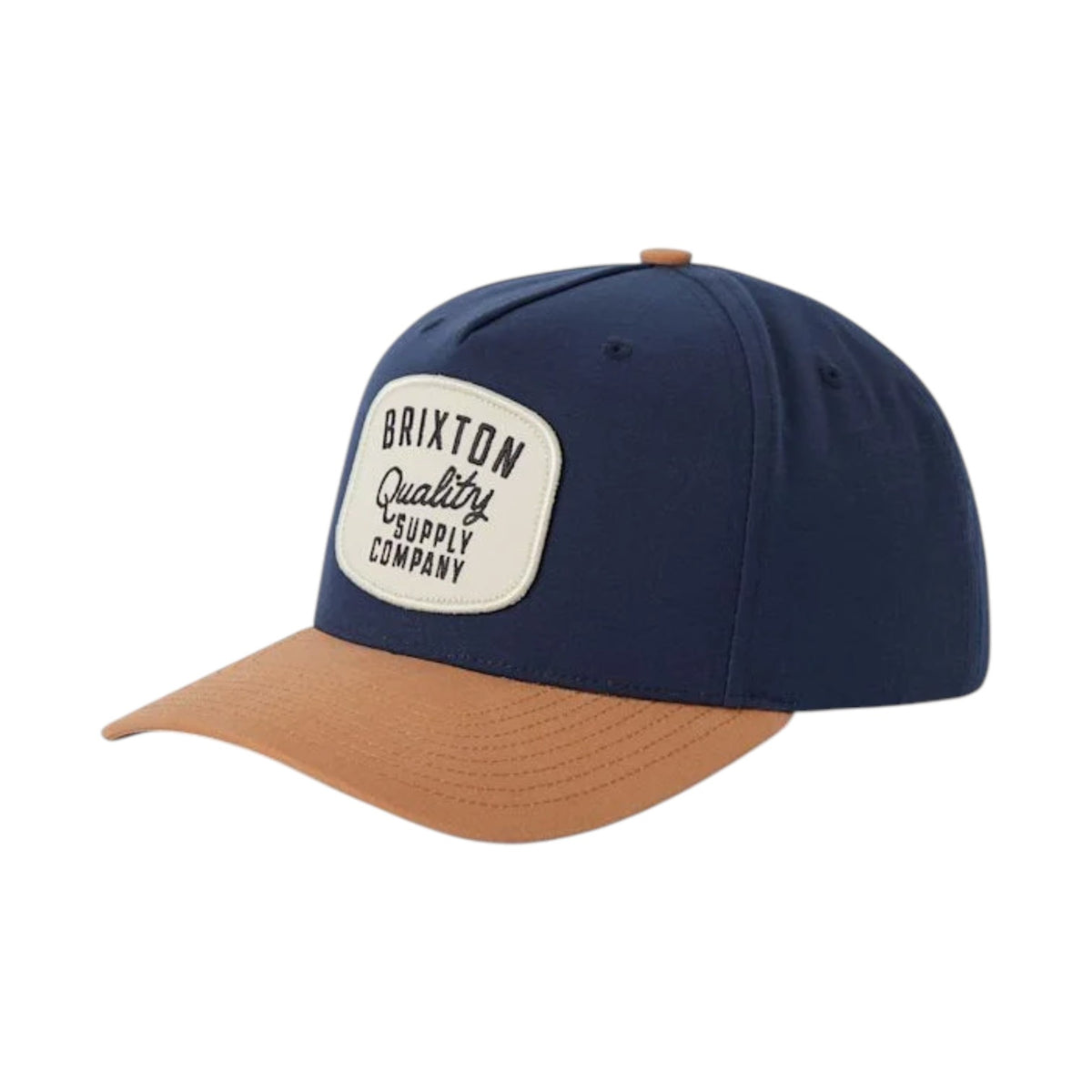 Brixton Hubal Snapback - Washed Navy/Dusted Ochre