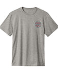 Brixton Crest II S/S Standard Tee - Heather Grey/Navy