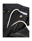 Buttergoods Wide Cut Denim Jeans - Flat Black Selvedge