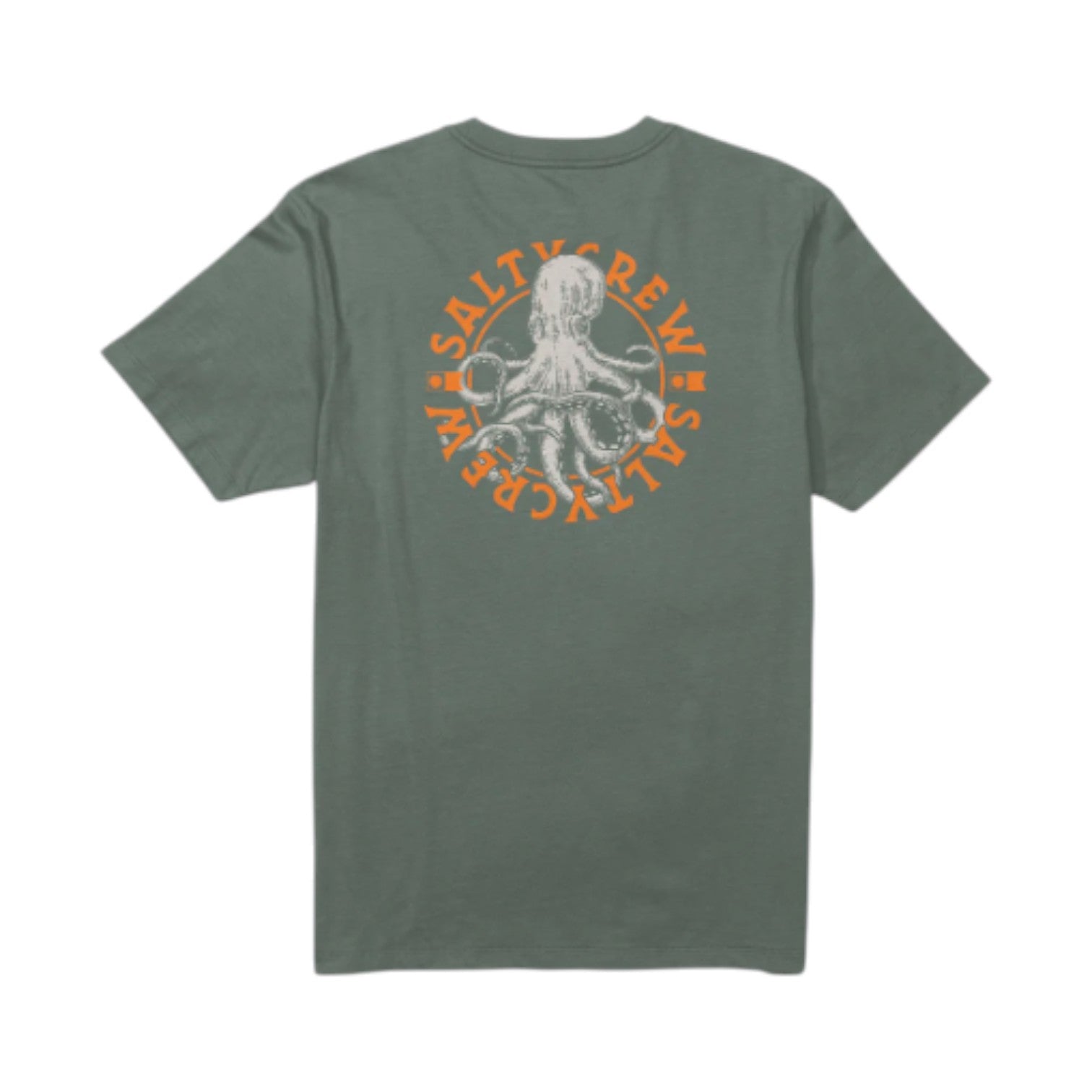 Salty Crew Tentacles Crew Tee - Laurel Wreath