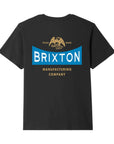 Brixton Pinnacle Standard S/S Tee - Vintage Black