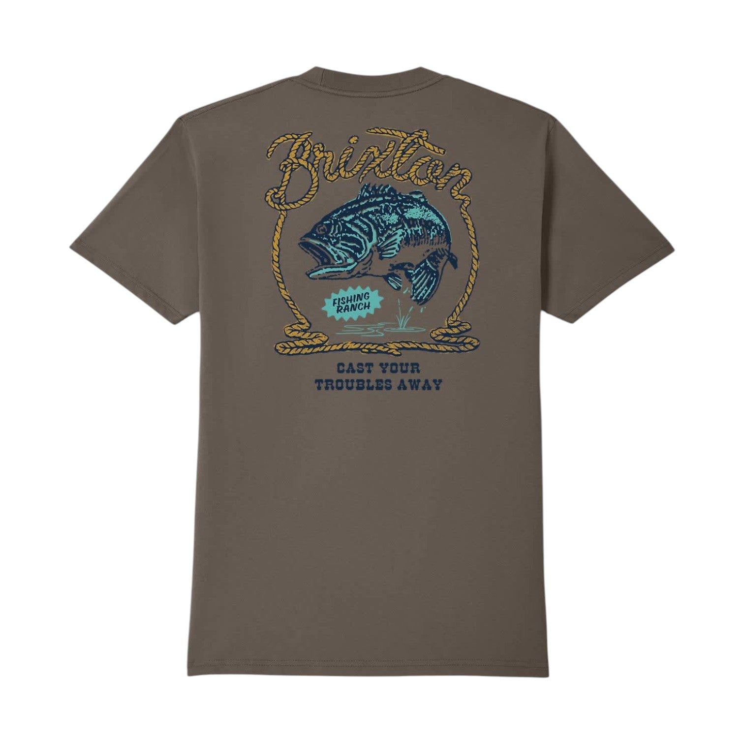 Brixton Cast S/S Standard Tee - Earth