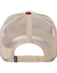 Brixton Hubal C NP MP Trucker Hat - Oatmeal/Dark Brick Corduroy