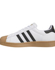 Adidas Superstar ADV Shoes - White/Gum