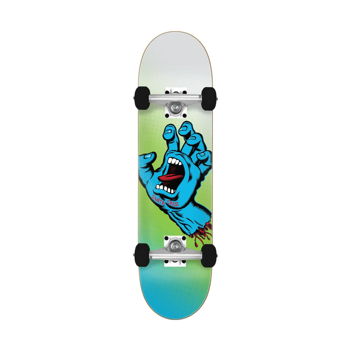 Santa Cruz Screaming Hand Color Fade Full Skateboard Complete