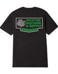 Brixton Machine Standard S/S Tee - Black Worn Wash