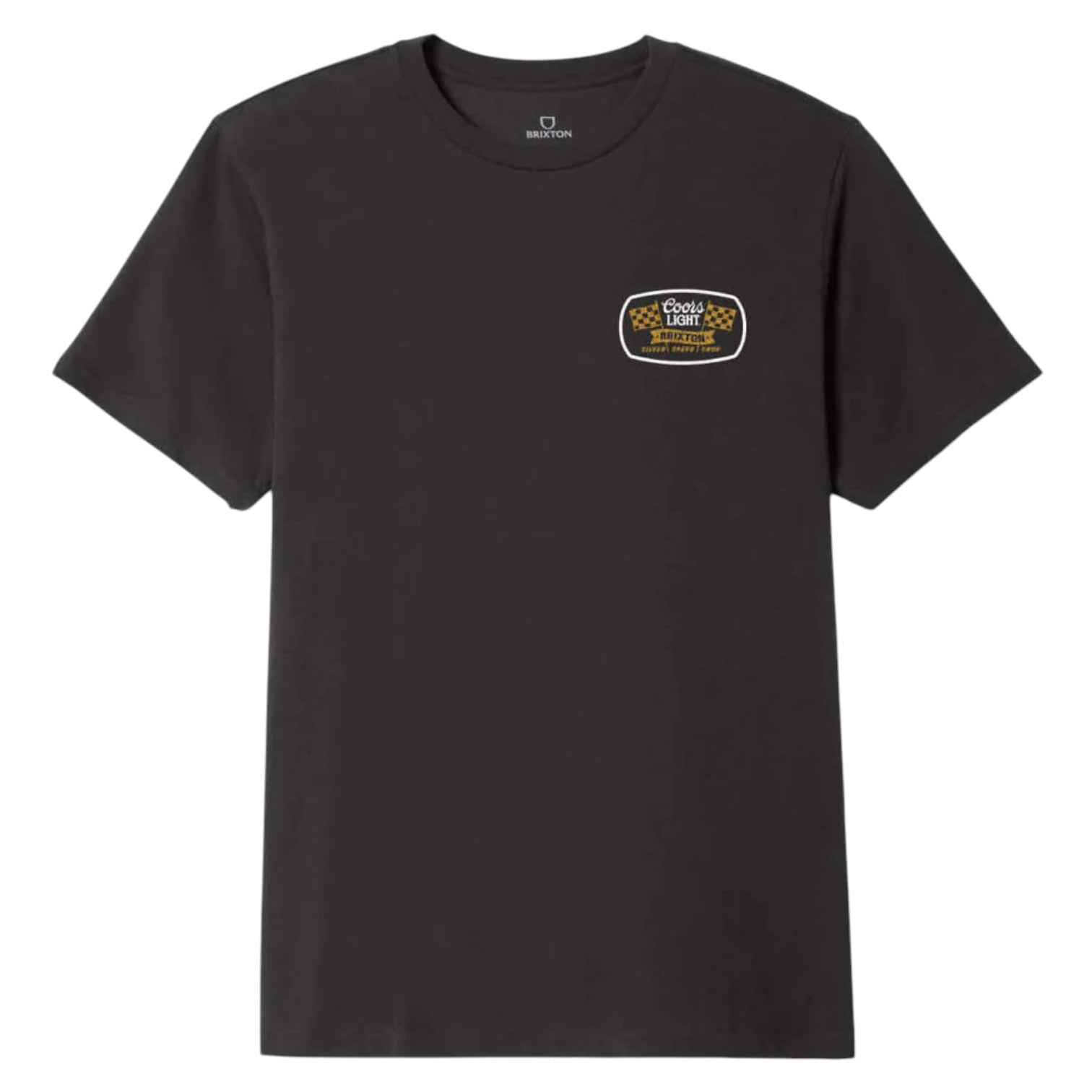 Brixton x Coors Light Pit Stop S/S Standard Tee - Black