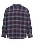 Vans Bixby Plaid Flannel - Dark Port/Pewter Heather