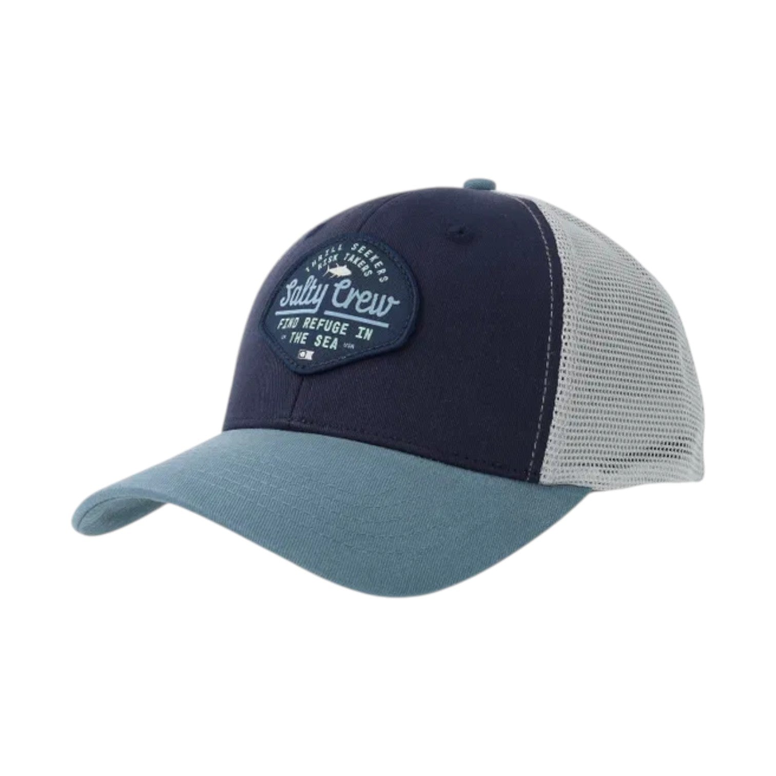 Salty Crew Border Trucker - Navy/Slate