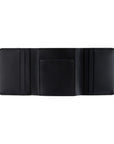 Independent Span Leather Wallet - Black
