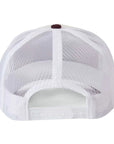 Brixton Genuine Quality C NP MP Trucker Hat - Off White/Port