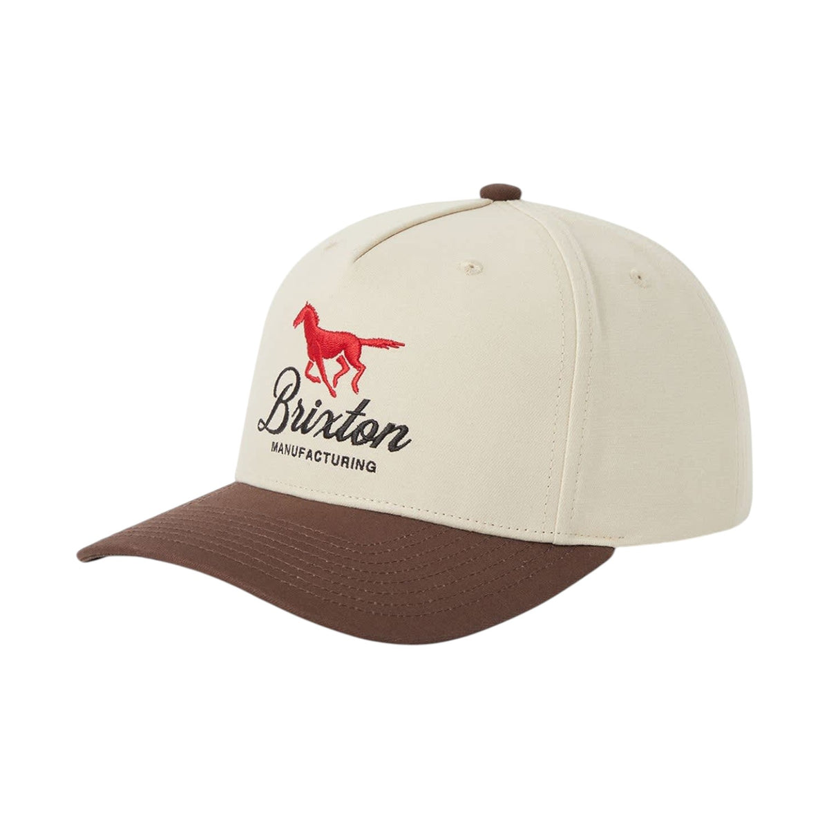 Brixton Leisure Snapback - Khaki/Coco