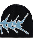 Buttergoods Nail Skully Beanie - Black