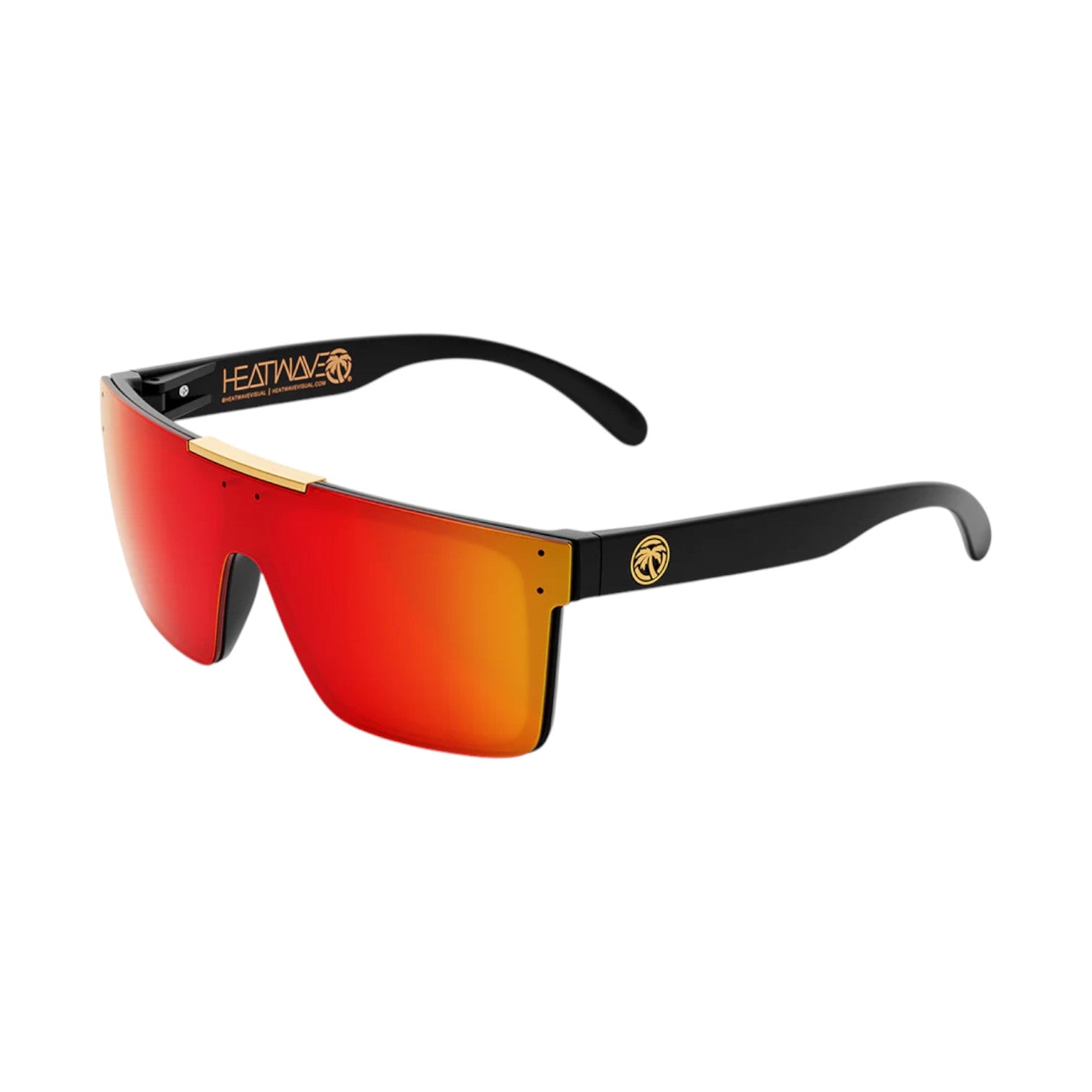 Heatwave Quatro Z87 Black/Sunblast Sunglasses