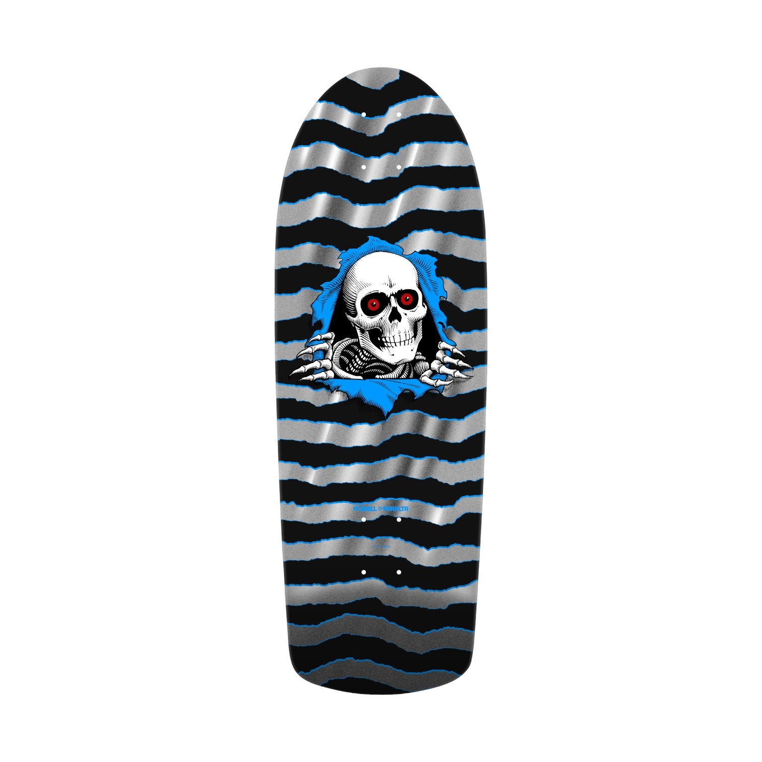 Powell Peralta OG Ripper Silver Foil Skateboard Deck