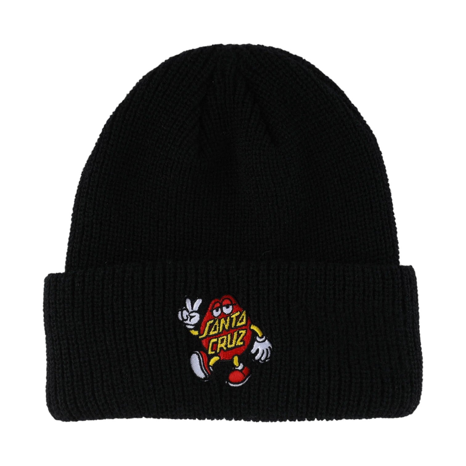 Santa Cruz Dot Guy Youth Beanie - Black