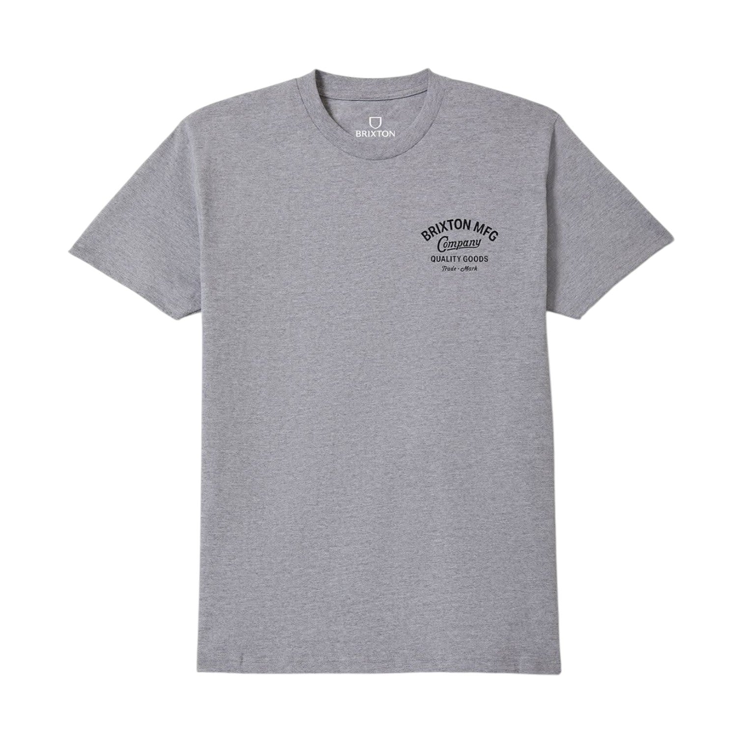 Brixton Straton S/S Standard Tee - Heather Grey