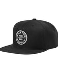 Brixton Oath III Snapback - Black/Black