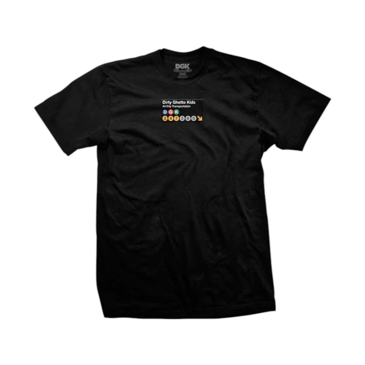 DGK Foot Patrol Tee - Black