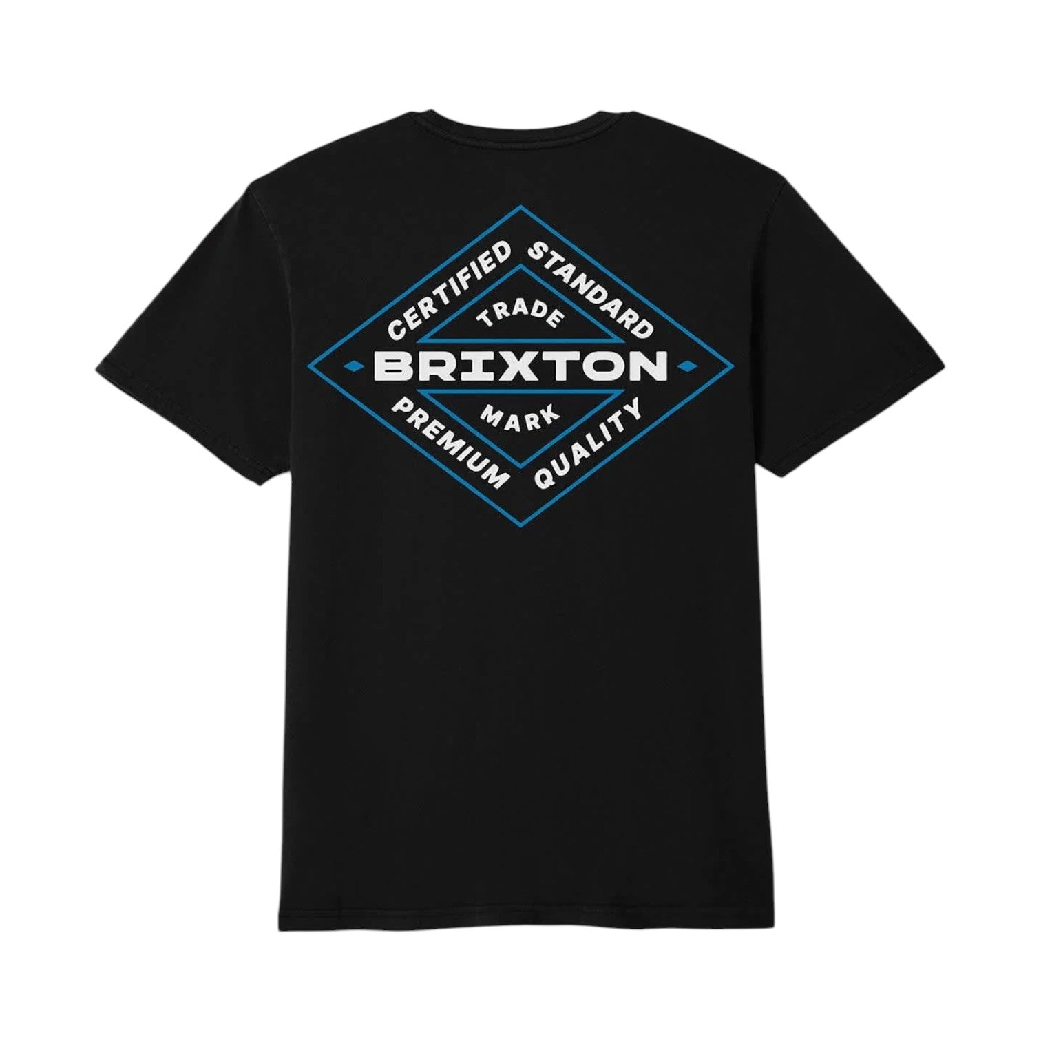 Brixton Lowry S/S Standard Tee - Black Worn Wash