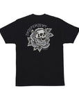 Independent Dressen Skull Rose S/S T-Shirt - Black