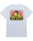 Ben Davis Paisley Tee - Ash Grey