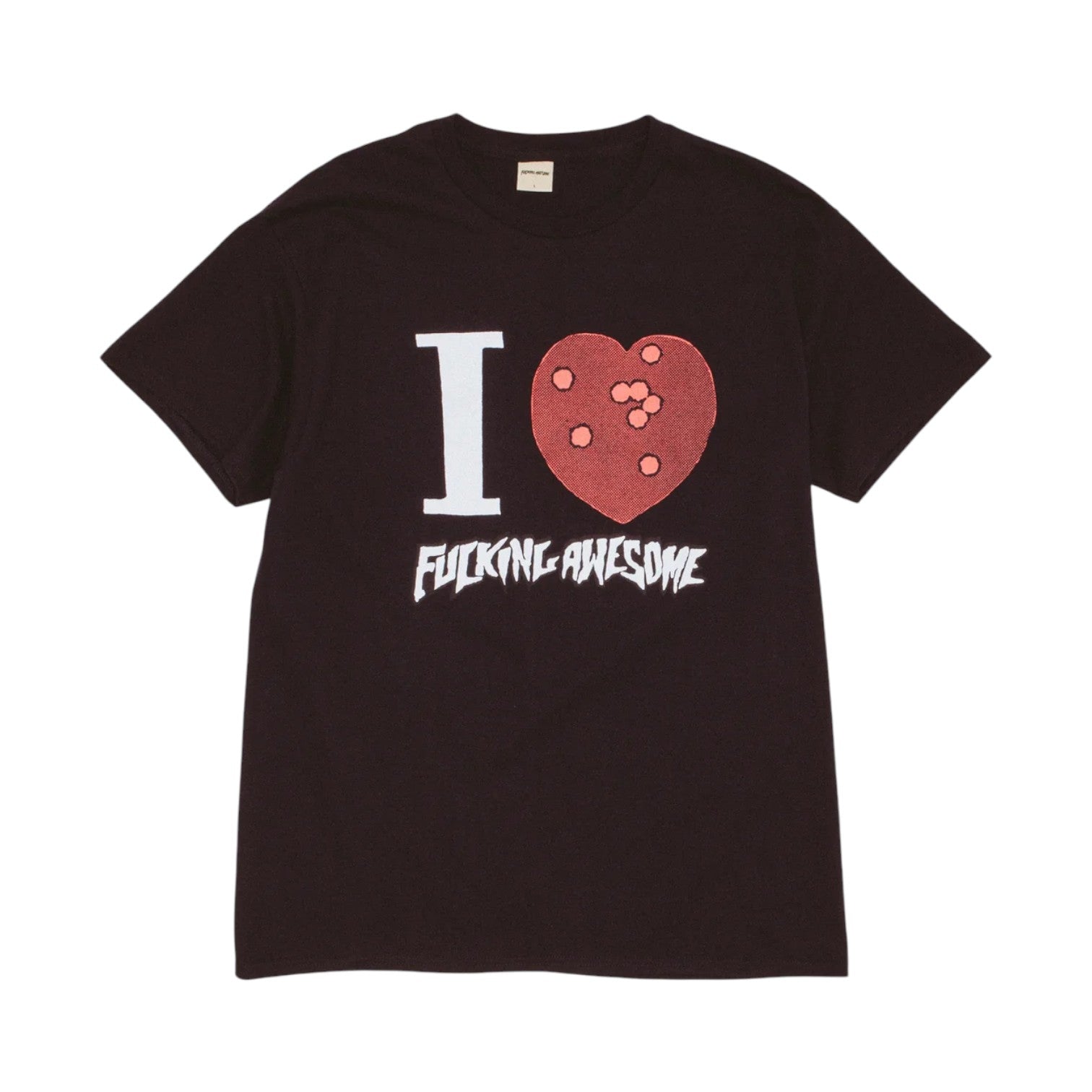Fucking Awesome I Heart FA Tee - Black