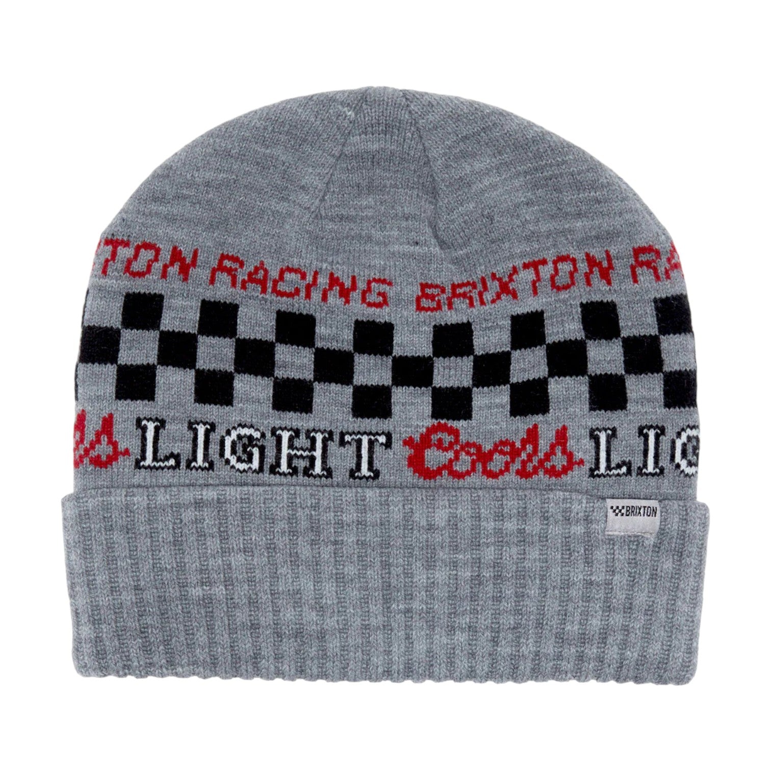 Brixton x Coors Light Racing Beanie - Silver