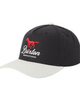 Brixton Leisure Snapback - Black/Whitecap