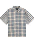 Vans Larkspur Timber Plaid S/S Woven - Almond Crisp