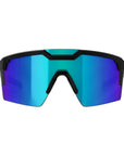Heatwave Future Tech Z87+ Black/Galaxy Blue Sunglasses