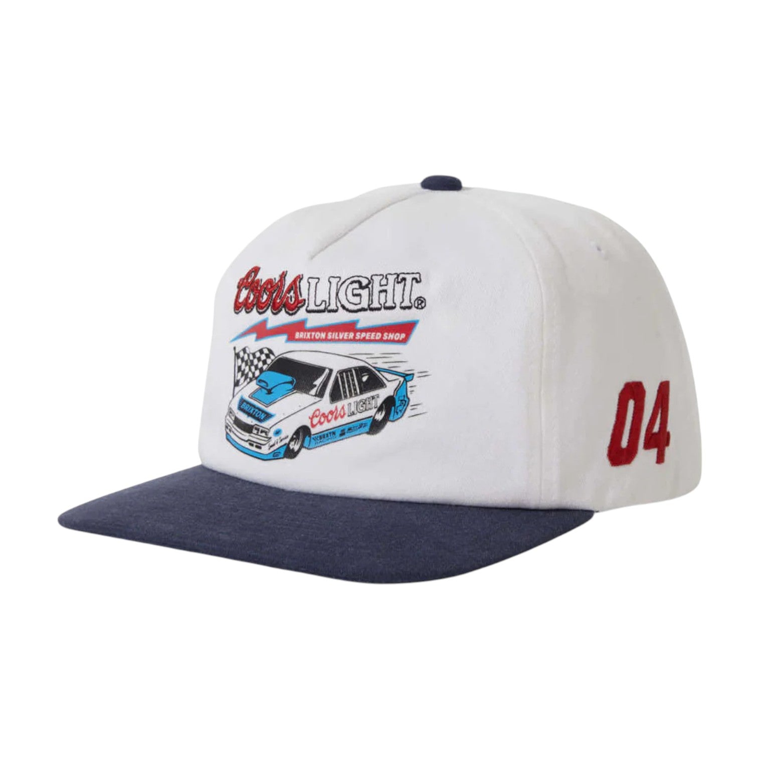 Brixton x Coors Light Blower MP Trucker - White/Coors Navy