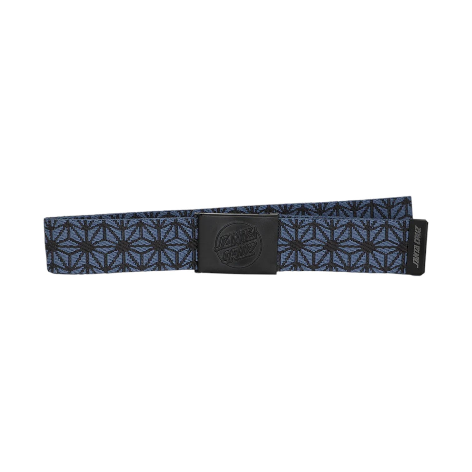 Santa Cruz Opus Dot Web Belt - Blue Luck