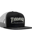 Thrasher Mag Logo Trucker Hat - Black/Grey
