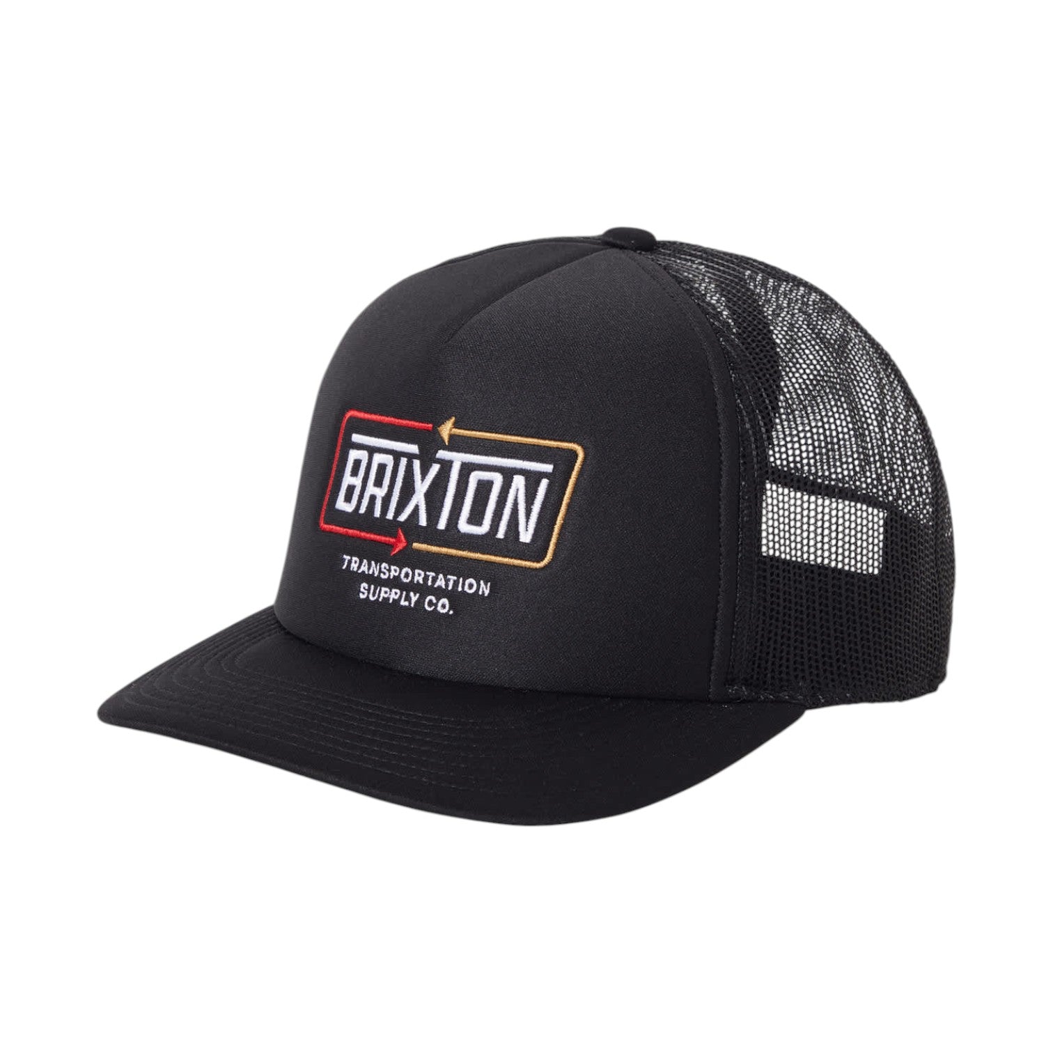 Brixton Caldwell NP HP Trucker Hat - Black/Black