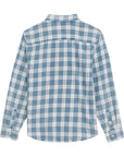 Vans Lawson Oxford L/S Woven - Bleach Indigo